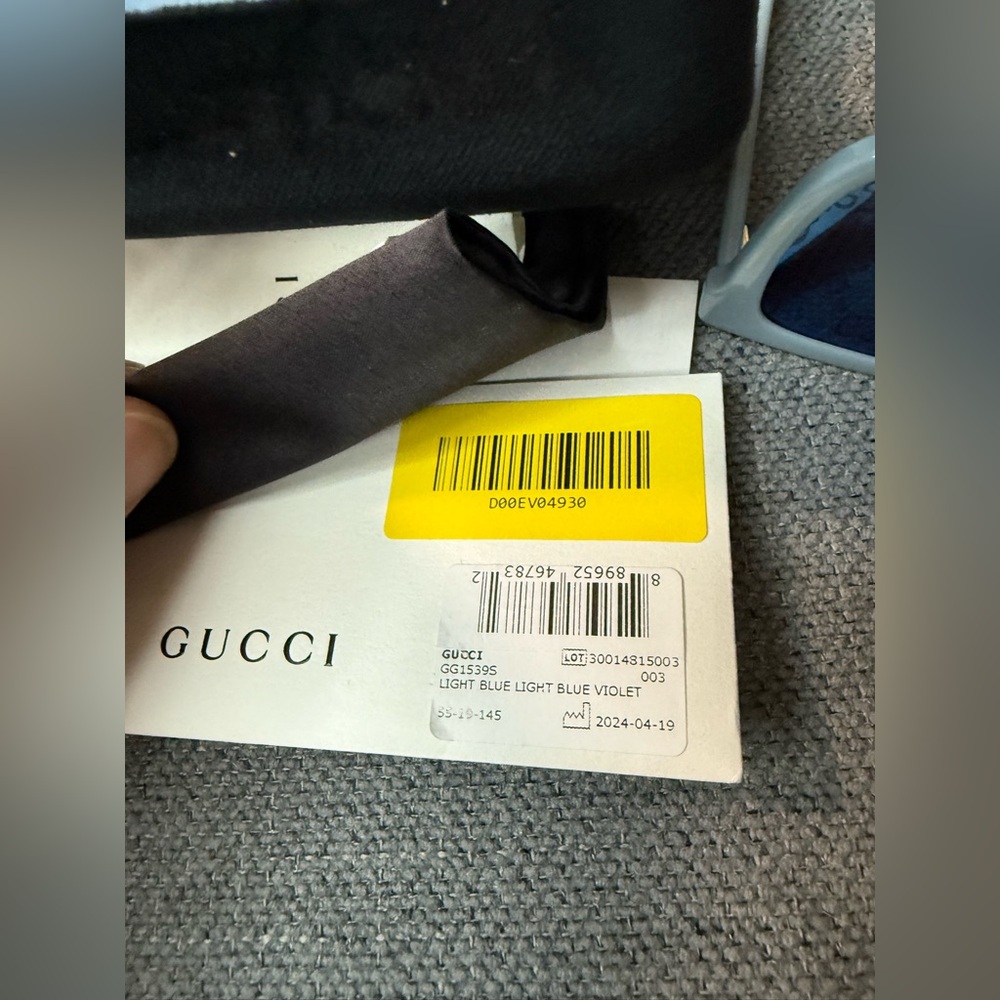 Gucci GG logo mirrored sunglasses - Picture 10 of 10